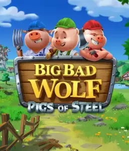 Dive into the thrilling twist of Big Bad Wolf: Pigs of Steel by Quickspin, highlighting dynamic graphics with a sci-fi take on the beloved fairy tale. See the three little pigs and the big bad wolf in an urban dystopia, equipped with neon lights, steel constructions, and futuristic gadgets. Ideal for those who love sci-fi slots with engaging gameplay mechanics and high win potential.