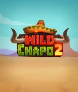 Step into the colorful Mexican desert with Wild Chapo 2 slot by Relax Gaming, featuring a whimsical bull wearing a sombrero against a serene desert backdrop. This graphic portrays the charm and humor of the game, great for those who love culturally inspired slots, offering a captivating adventure.