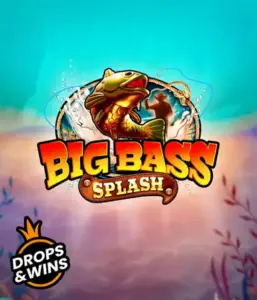 Explore the exciting adventure of the Big Bass Splash game by Pragmatic Play, showcasing a dynamic fish leaping out of water. This image depicts the spirit of the fishing theme with striking graphics and lively typography. Great for those who love fishing-themed games, promising a thrilling adventure. 